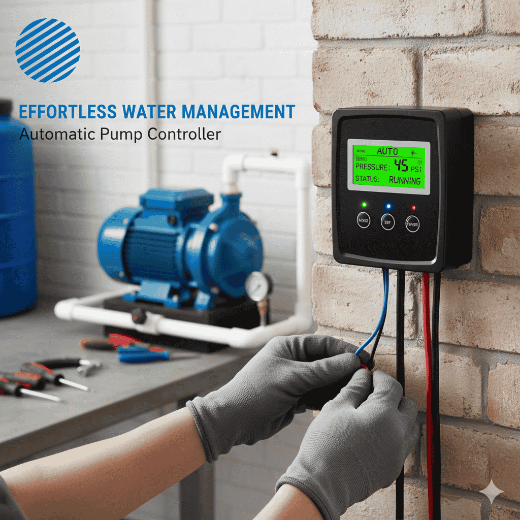 automatic water pump controller installation