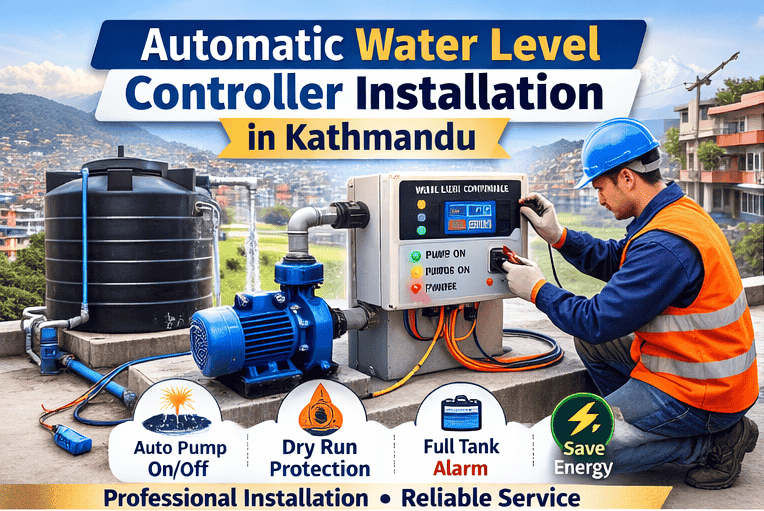 automatic water pump controller installation service