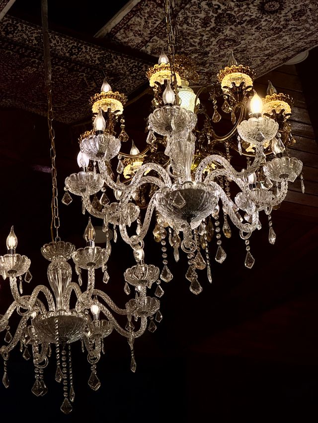 chandelier in home